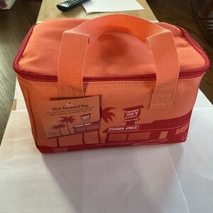 Trader Joe’s Mini Insulated Bag, coral color